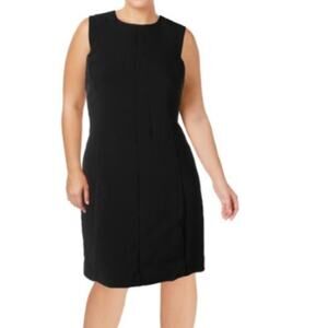 Michael Kors Black Shift Dress Womens Size XS Sleeveless LBD Career Business